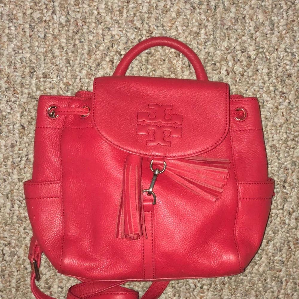 Mini Authentic Tory Burch Backpack - image 1